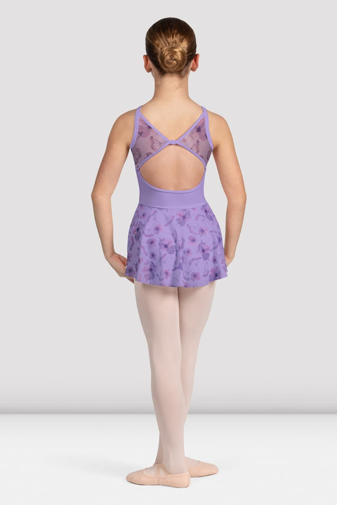 Girls Hazel Floral Camisole Skirted Leotard - BLOCH US