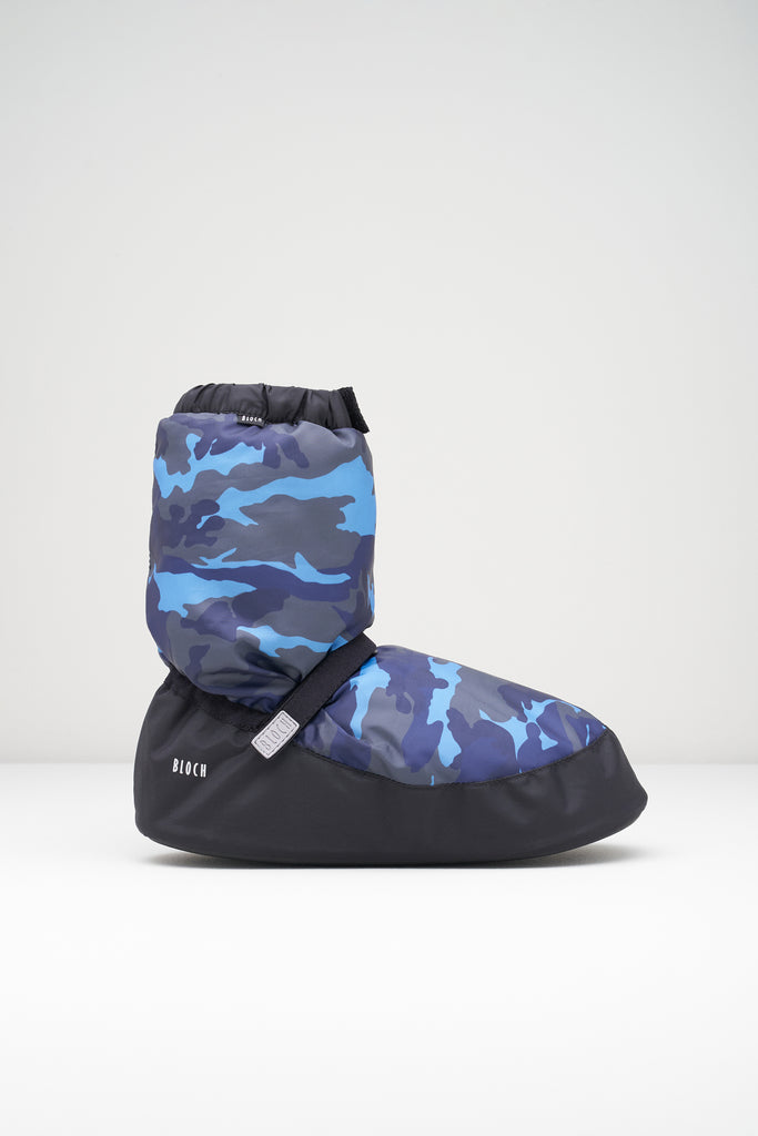 Adult Camo Print Warm Up Booties - BLOCH US