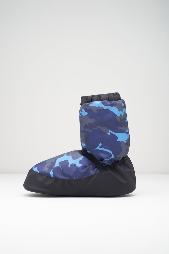 Adult Camo Print Warm Up Booties - BLOCH US