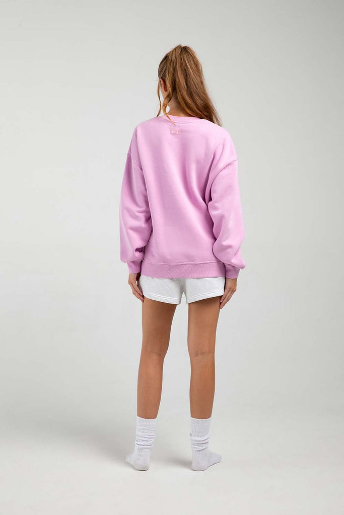 Off-Duty Oversized Crew Sweatshirt - BLOCH US