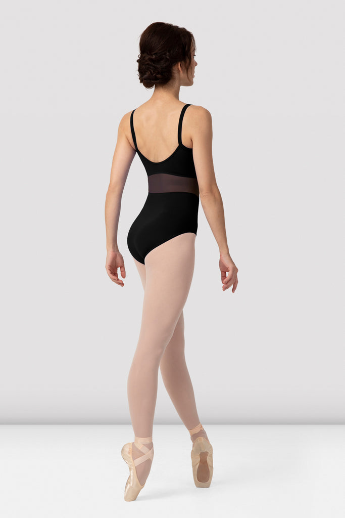 Ladies Boutique Mesh Panel Camisole Leotard - BLOCH US