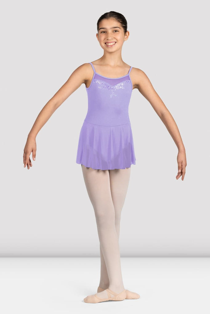 Girls Mirella Glow Girl Camisole Skirted Leotard - BLOCH US