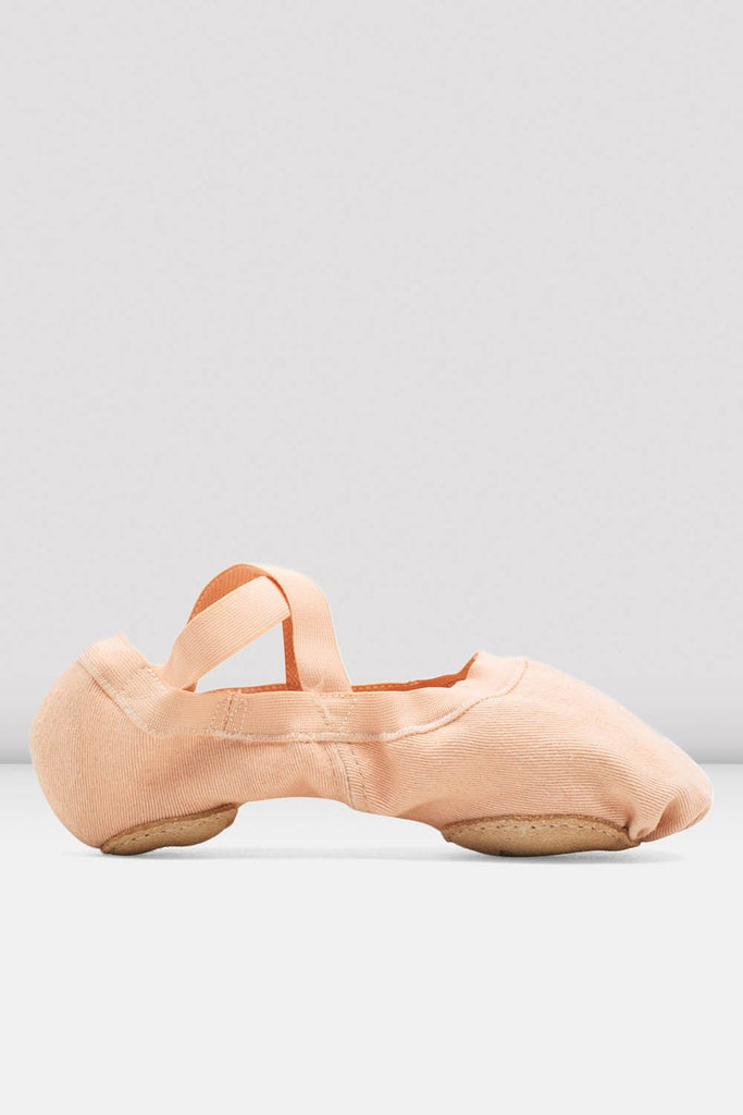 Childrens Synchrony Stretch Canvas Ballet Shoes - BLOCH US