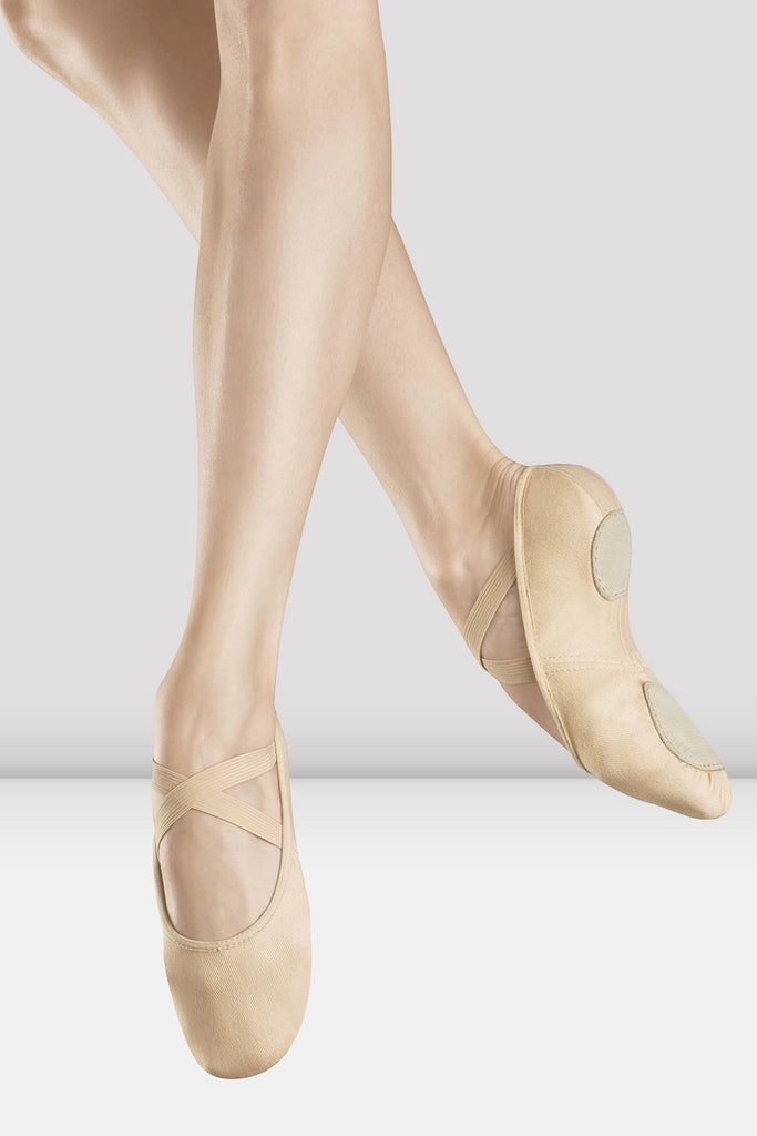 Ladies Infinity Stretch Canvas Ballet Shoes - BLOCH US