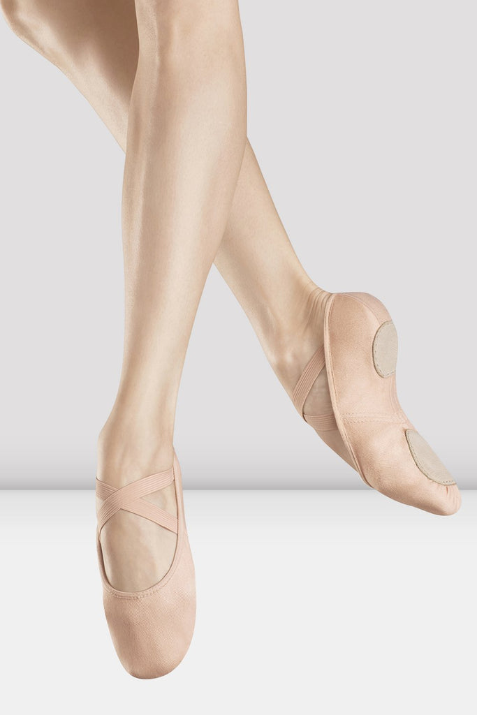 Ladies Infinity Stretch Canvas Ballet Shoes - BLOCH US