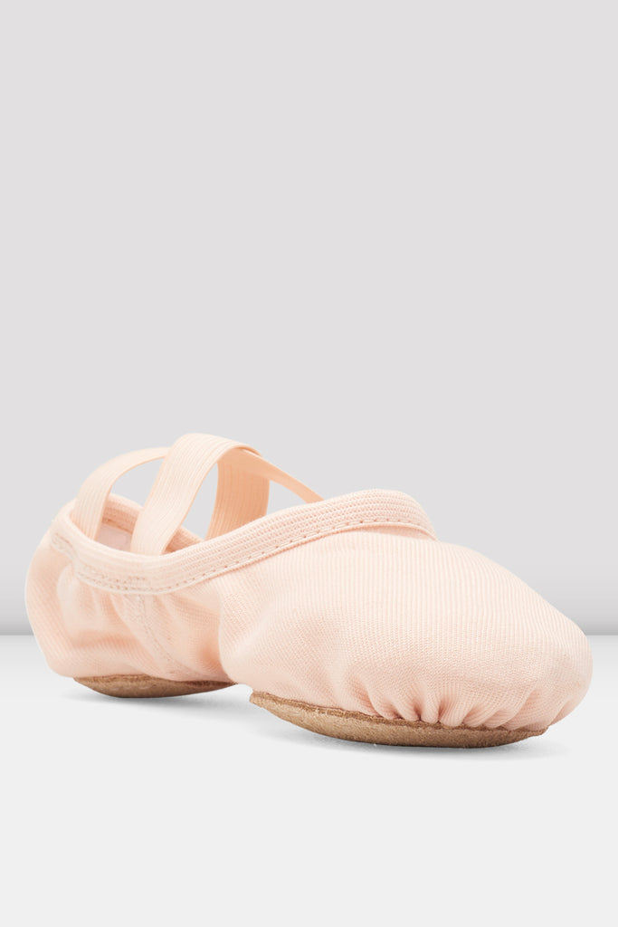 Childrens Performa Stretch Canvas Ballet Shoes - BLOCH US