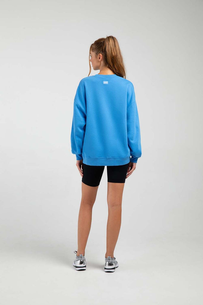 Off-Duty Oversized Crew Sweatshirt - BLOCH US