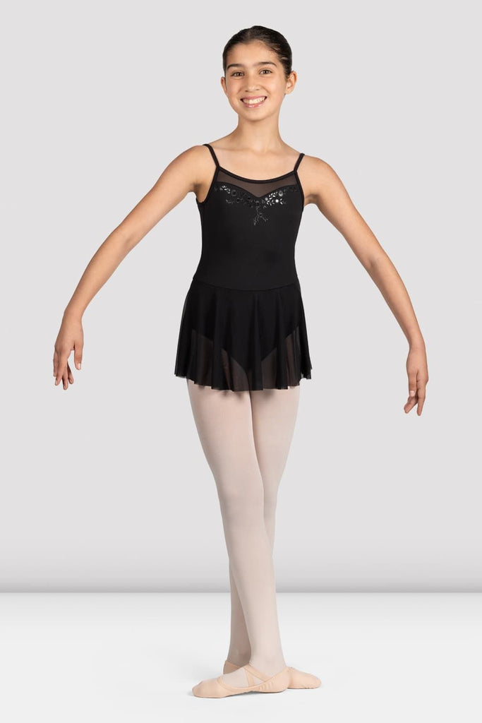 Girls Mirella Glow Girl Camisole Skirted Leotard - BLOCH US